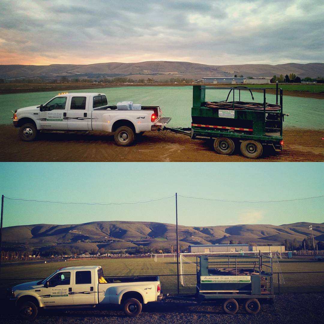 Commercial Lawn Hydroseeding